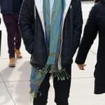 Tom Felton fashions a long scarf as he promotes film apos Ophelia apos at Sundance