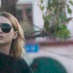 Ashley Olsen shows off a mystery engagement band while out with her Artist boyfriend Louis Eisner