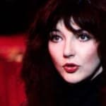 Kate Bush during the eighties