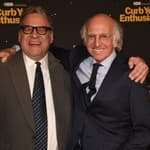 Jeff Garlin and Larry David
