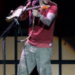 John Mayer performs Born and Raised World Tour 2013 with Katy Perry watching from backstage in West Palm Beach