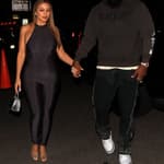 Larsa Pippen and Boyfriend Marcus Jordan walk hand-in-hand as they arrive for dinner at Catch Steak LA