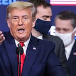 President Trump speaks at the White House
