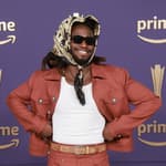 Shaboozey attends the 59th Academy of Country Music Awards