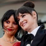 Jenna Ortega and Winona Ryder at Opening Ceremony of the 81th Venice International Film Festival