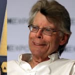James Patterson (left) Stephen King (right)