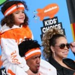 Mariah Carey, Nick Cannon and their kids at the Nickelodeon's 2018 Kids' Choice Awards