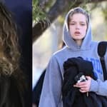 Angelina Jolie, Shiloh Jolie photo collage