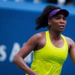 Venus Williams at FIrst round of the 2018 US Open