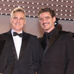 Pedro Pascal and Joaquin Pheonix at ''Bono: Stories Of Surrender'' Red Carpet - The 78th Annual Cannes Film Festival In Cannes, France