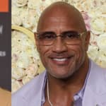 A photo collage of Tyrese Gibson and Dwayne Johnson