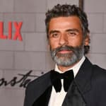 Oscar Issac at Frankenstein premiere