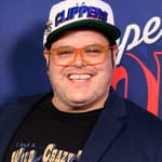 Josh Gad at Los Angeles Clippers Season Opener