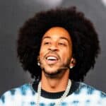 Ludacris performing on stage.