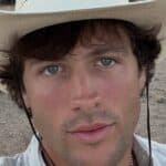 Rob Rausch wearing a cowboy hat