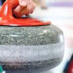 Curling on ice