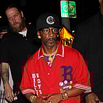 Comedian Katt Williams is spotted leaving the Peppermint club after watching Dave Chappelle perform live on stage