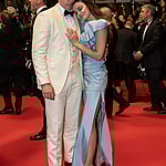 75th annual Cannes film festival at Palais des Festivals on May 18, 2022 in Cannes. 18 May 2022 Pictured: Miles Teller, Keleigh Sperry. Photo credit: KCS Presse / MEGA TheMegaAgency.com +1 888 505 6342 (Mega Agency TagID: MEGA859198_022.jpg) [Photo via Mega Agency]