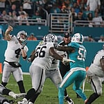 File Photos Derek Carr Qb of Las Vegas Raiders have a lot to deal with Jon Gruen apos s resignation