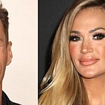 Ryan Seacrest (left) Carrie Underwood (right)