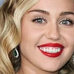 Miley Cyrus smiling close up