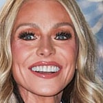 Kelly Ripa outdoors and close up
