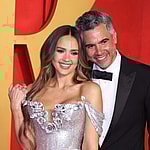 Jessica Alba and Cash Warren at 2024 Vanity Fair Oscar Party