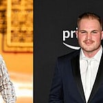 Photo collage of Zach Bryan and Gavin Adcock.