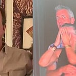 Andrew Cabot (left), Andy Byron and Kristin Cabot (right) photo collage