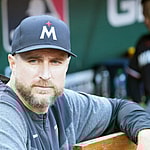 Rocco Baldelli in the dugout