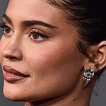 Kylie Jenner smirking