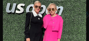 Rebel Wilson and Ramona Agruma at US Open