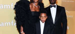 Kelly Rowland and Tim Witherspoon at the 2022 amfAR Gala Los Angeles