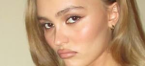 Lily-Rose Depp close up