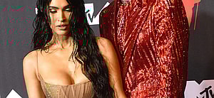 Machine Gun Kelly and Megan Fox 2021 MTV VMAs at the Barclays Center Brooklyn in New York City