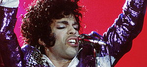 ©2002 RAMEY PHOTO AGENCYPRINCE ON THE PURPLE RAIN TOUR IN THE EARLY 1980'S.