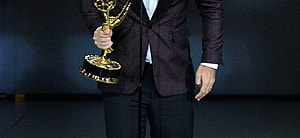 John Oliver accepts the Outstanding Variety Talk Series award for "Last Week Tonight with John Oliver" onstage during the 70th annual Primetime Emmy Awards