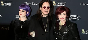 Sharon Osbourne, Kelly Osbourne & Ozzy Osbourne at the 2020 Clive Davis Pre-Grammy Party