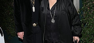 Ozzy and Sharon Osbourne hold hands as they leave Mr Chow restaurant after celebrating Billy Idol apos s 63rd birthday party