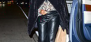 Garcelle Beauvais outside Catch Restaurant