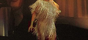 Lady Gaga dances and sings to the crowd at her 1st sold out piano and jazz show as fans and BTS watched her performance in Las Vegas