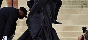 Rihanna at the 2021 Met Gala Celebrating In America: A Lexicon Of Fashion