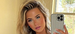 Emily Elizabeth takes a selfie.