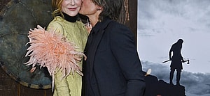 Nicole Kidman and her husband, musician Keith Urban attend the premiere of the action-filled motion picture epic "The Northman" at the TCL Chinese Theatre in the Hollywood section of Los Angeles on Monday.