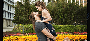 Westin Blake with late wife, Sara Lee