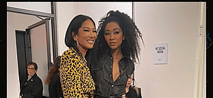Kimora and Aoki Lee Simmons