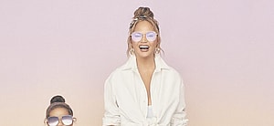 Chrissy Teigen models new QUAY sunglasses collection along with her daughter Luna, aged 3