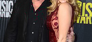 Kellie Pickler and her husband Kyle Jacob on the red carpet