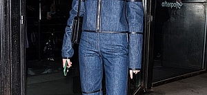 Meadow Walker arrives to 'No Waste' dinner during New York Fashion Week