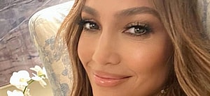 Jennifer Lopez smiling